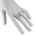 anillo de filigrana plata con esmeralda