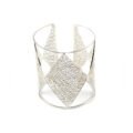 brazalete de filigrana plata