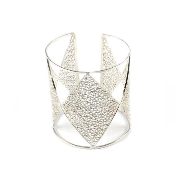brazalete de filigrana plata