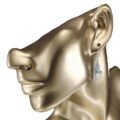 aretes de filigrana plata y esmeralda.