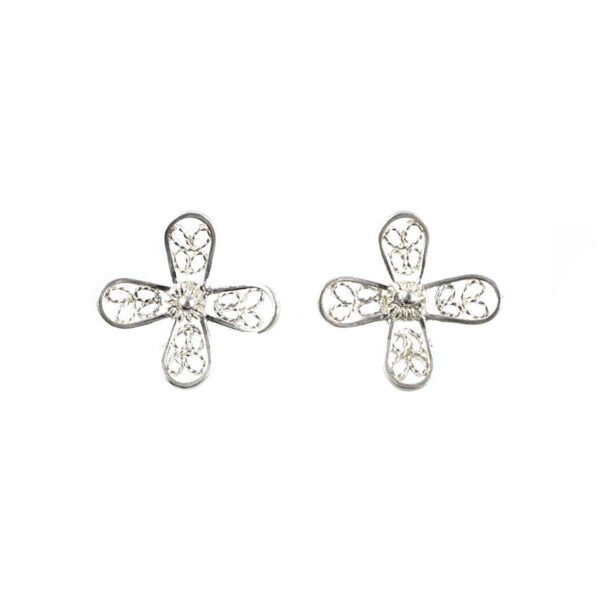 aretes filigrana plata