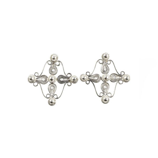 aretes filigrana plata