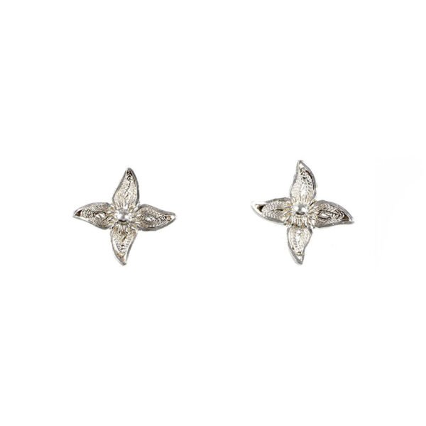 aretes filigrana plata
