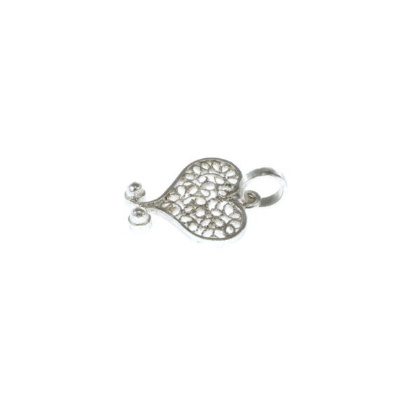 cadena y dije de plata en filigrana