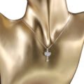 cadena y dije de plata en filigrana