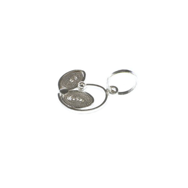 cadena y dije de plata en filigrana