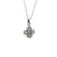 cadena y dije de plata en filigrana