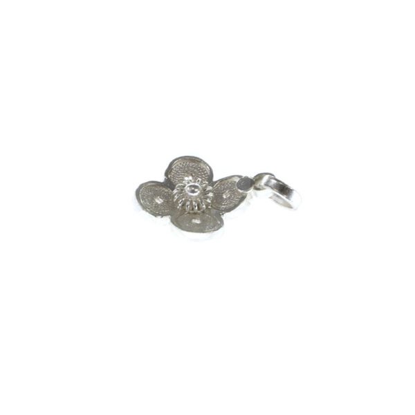 cadena y dije de plata en filigrana