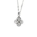 cadena y dije de plata en filigrana