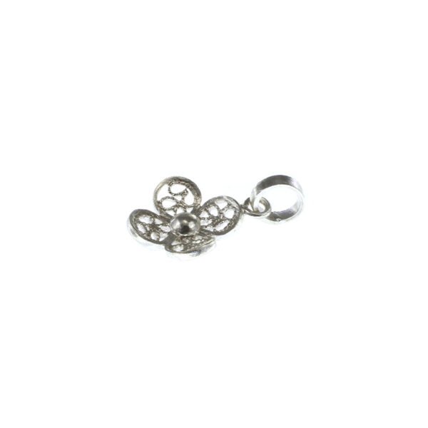 cadena y dije de plata en filigrana