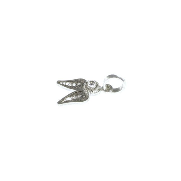 cadena y dije de plata en filigrana