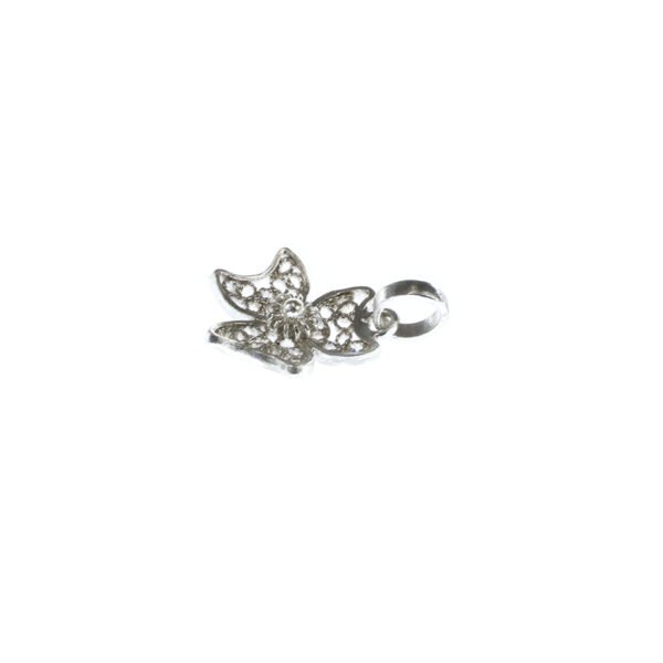 cadena y dije de plata en filigrana