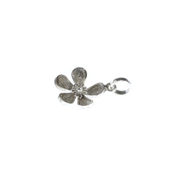cadena y dije de plata en filigrana