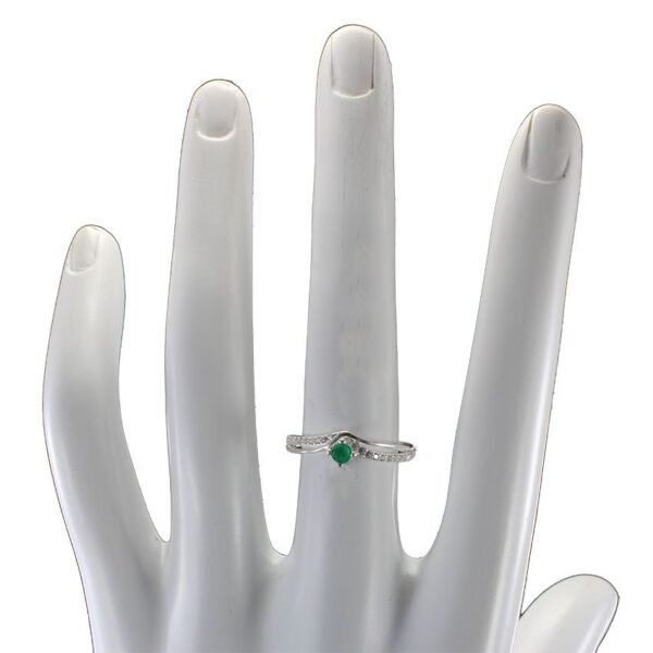 Anillo-coral-de-plata-esmeralda-y-circones-perfil-ref.-ani-530