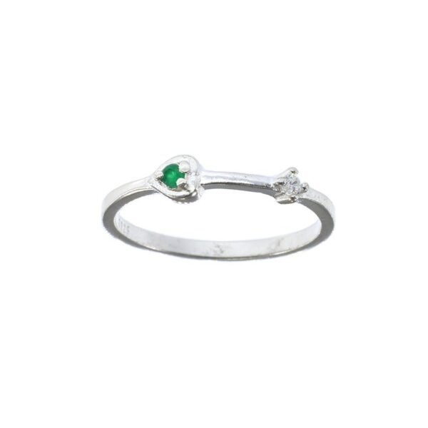 Anillo-corazoncito-de-plata-esmeralda-y-circones-ref.-ani-580