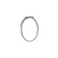 Anillo de plata 925 con esmeralda colombiana