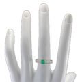 Anillo-lienzo-de-plata-esmeralda-y-circones-perfil-ref.-ani-559