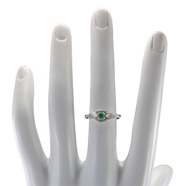 Anillo-senda-de-plata-esmeralda-y-circones-perfil-ref.-ani-541