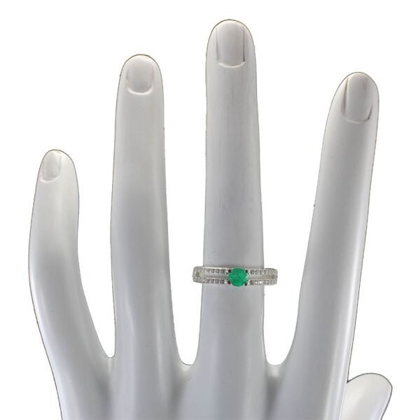 Anillo-spheria-de-plata-esmeralda-y-circones-perfil-ref.-ani-557