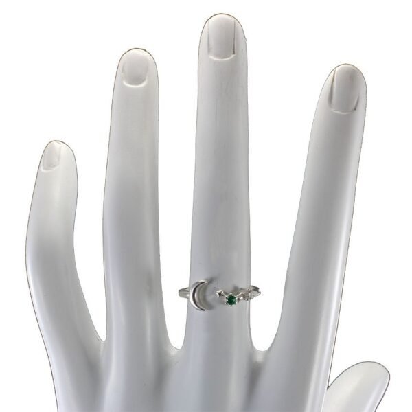 Anillo-zafira-de-plata-esmeralda-y-circones-perfil-ref.-ani-528