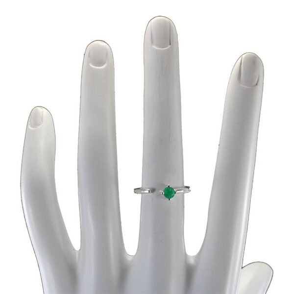 Anillo-zenox-de-plata-esmeralda-y-circones-perfil-ref.-ani-550