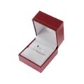 Anillo joya colombiana plata esmeralda en uso
