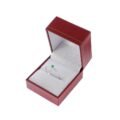 Anillo plata aniversario esmeralda