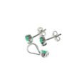 set-de-pendientes-pequenos-plata-y-esmeralda-SKU583-lateral
