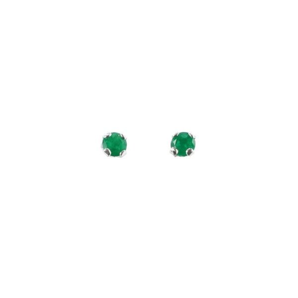 silver-emerald-stud-earrings-SKU596