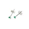 silver-emerald-stud-earrings-SKU596-lateral